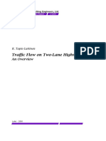 Traffic Operation On 2 Lane Highways PDF