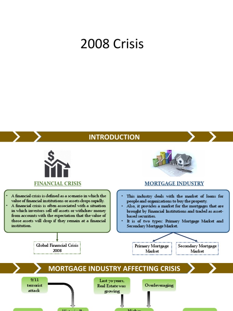 Financial Crisis Pdf Financial Crisis Of 2007 08 Subprime