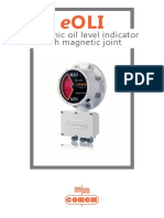 Electronic Oil Level Indicator With Magnetic Joint