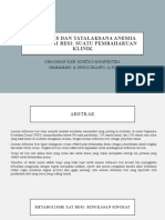 Diagnosis Dan Tatalaksana Anemia Defisiensi Besi