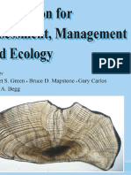 Gavin A. Begg Tropical Fish Otoliths Information For Assessment, Management and Ecology Reviews Methods and Technologies in Fish Biology and Fisheries 2009