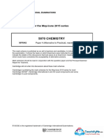 5070 June 2015 Paper 42 Mark Scheme PDF