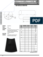 Non-Metallic Wear Pad: Material: Finish: Size Range: Service