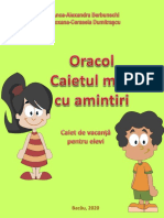 BACAU Caietul Meu Cu Amintiri-Caiet de Vacanta Pentru Elevi