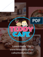 New Menu Teddy Cafe