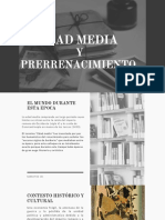 Edad media y prerrenacimiento