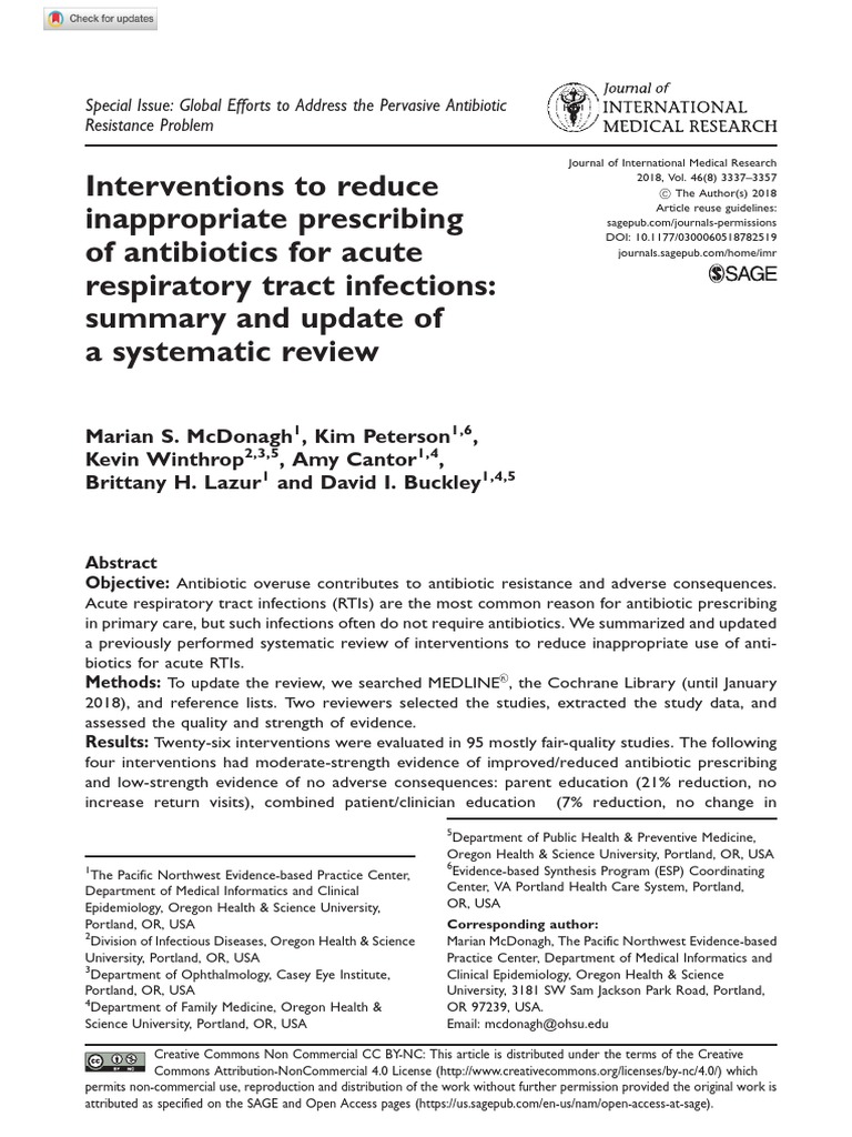 Rab 8 | PDF | Randomized Controlled Trial | Antimicrobial Resistance