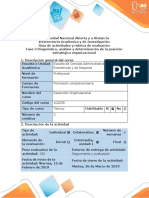 guia desarrollo organizacional