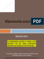 Hipotensión Arterial