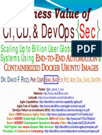 Business Value Of: Ci, CD, & Devops