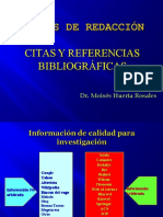 Citas y Referencias Bibliográficas - Pps