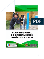 Plan Regional de Saneamiento PDF