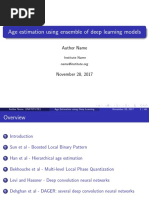 Age Estimation Using Ensemble of Deep Learning Models: Author Name