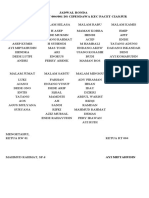 Jadwal Ronda