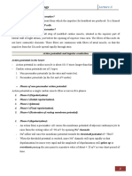 Properties of cardiac muscle and Pace-maker potential