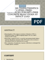 Response Characteristics of A Steel Fiber-Reinforced PFC Beam Under An Impact Load - BULACAN