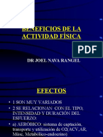 BENEFICIOS DE LA ACTIVIDAD FÍSICA