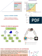 CAP 2 ESTADO LIQUIDO. Parte 3 Cambios de Estado y Características Propias de Liquidos