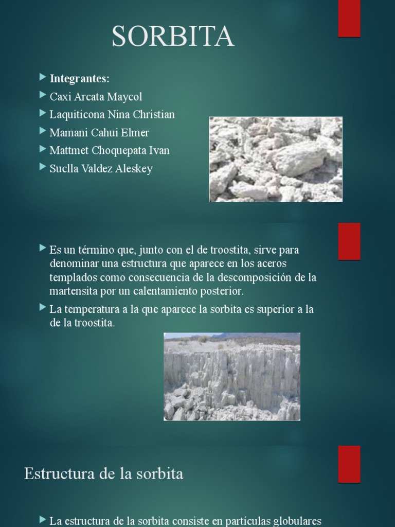 Estructura y propiedades de la sorbita | PDF | Hierro | Metalurgia