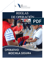 Reglas Operacion Operativo Mochila