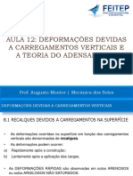 Aula 12 Deformac3a7c3b5es Devidas A Carregamentos Verticais PDF