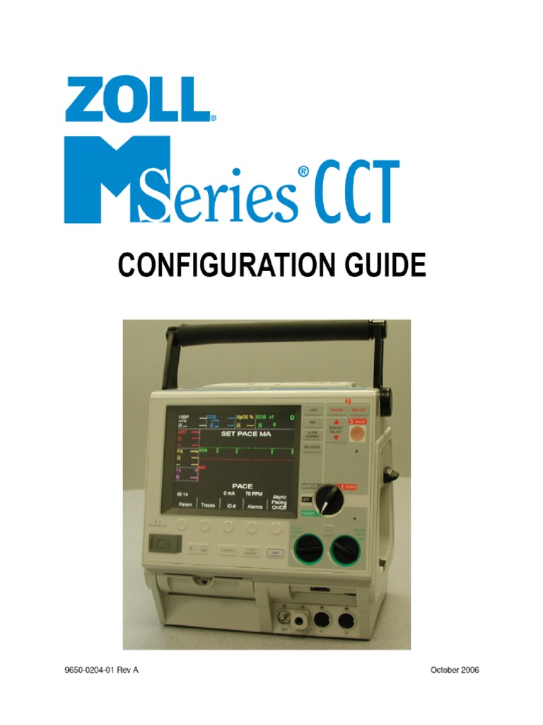 ZOLL M CCT Defibrillator Service Manual PDF PDF