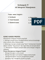 Proyek Manajemen Integrasi