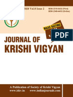 Journal of Krishi Vigyan 8