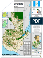 Mapa de La Dinamica de Cobertura Forestal de Guatemala 2010 2016 PDF