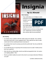 Insignia: by S.J. Kincaid