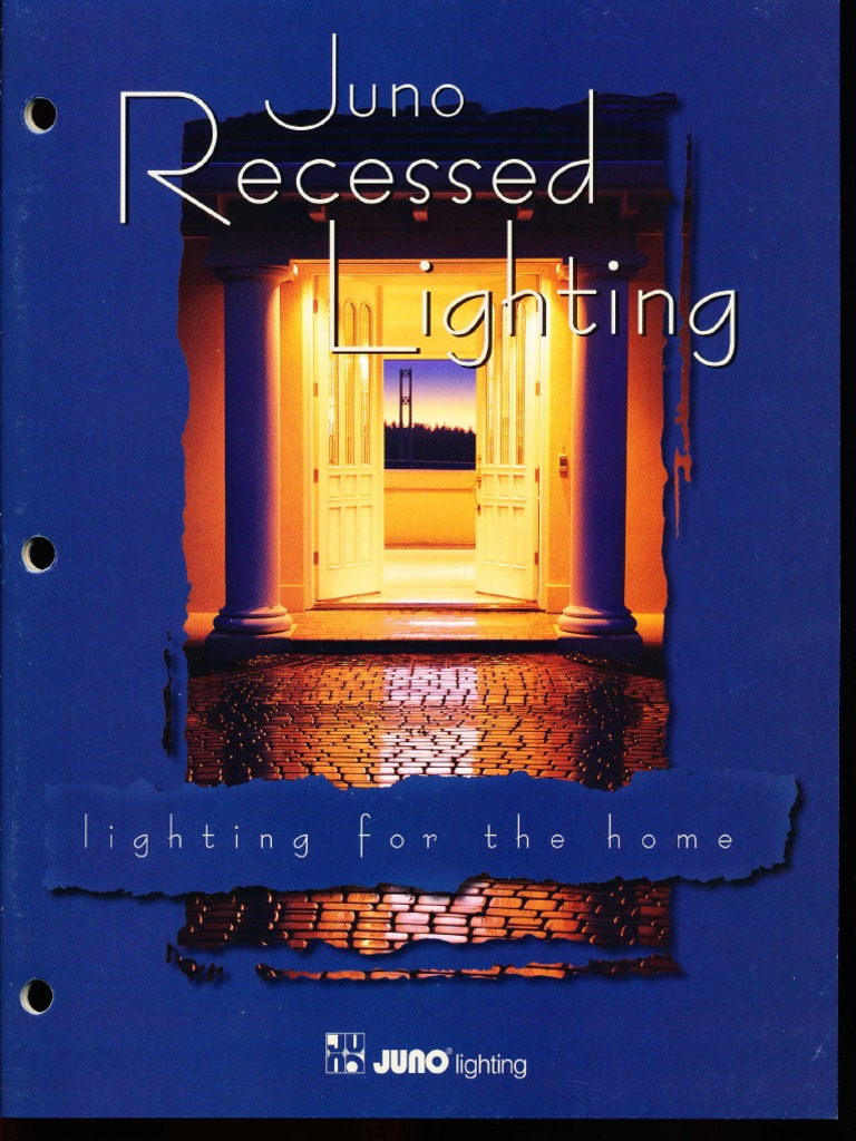 Juno Lighting Residential Recessed Downlighting Catalog 1995 | PDF ...