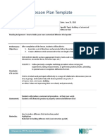 Lesson Plan Template: Instructor: Kate Dean Date: June 25, 2013 Specific Topic: Building A Customized
