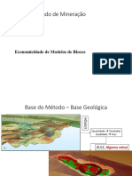 1 - Economicidade de Modelo de Blocos