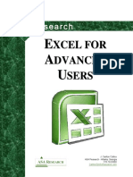 Excel For Advanced User.pdf