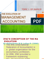 Chapter 1 Evolution of Management Accounting