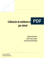 Calibracion de Medidores de Flujo de Gas PDF