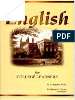 English For College Learners by Aquino