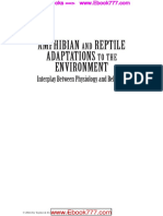 Amphibian and Reptile Adaptations To The Environment Interplay Between Physiology and Behavior PDF