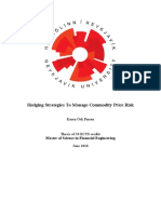 Hedging Strategies To Manage Risk PDF