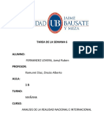 Analisis de La Realidad Nacional e Internacional