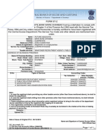 Registration Certificate for Manpower Recruitment and PR Services