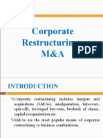 Corporate Restructuring