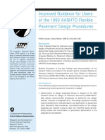 Improved Guidance For Users of The 1993 AASHTO Flexible Pavement Design Procedures