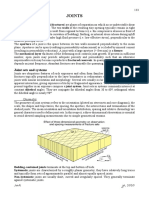 Joints: Joint Sets and Systems