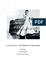 Bella Figura - Function of Form in Italy