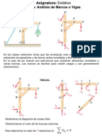 Clase de Fuerzas en Marcos y Vigas