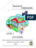 Level One Curriculum PDF
