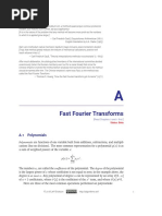 Fast Fourier Transforms