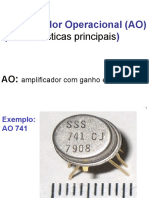 Unidade 7 - Amplificador Operacional-Características Principais