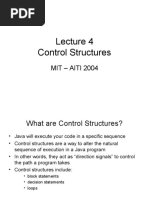 L04 - Control Structures